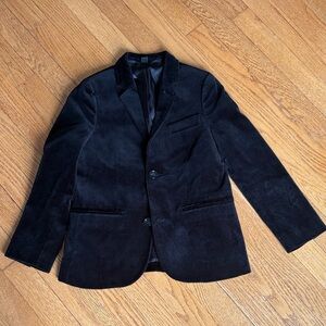 Crewcuts Classic Black Velvet Blazer
